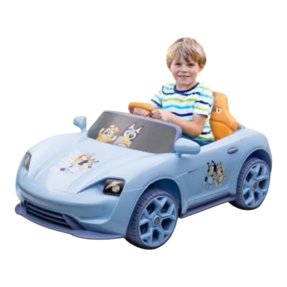 BLUEY - PRELOVED  Kids Ride-On Car SOLD OUT VIRAL DEOM SAMS